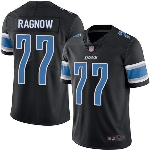 Detroit Lions Limited Black Youth Frank Ragnow Jersey NFL Football #77 Rush Vapor Untouchable->youth nfl jersey->Youth Jersey
